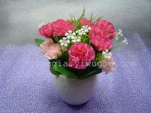 居家办公新时尚 义乌国际商贸城新款仿真花套装赏析